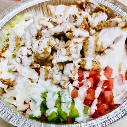 Chicken Over Rice.