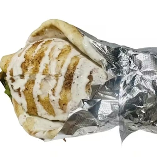 Grilled Catfish / Tilapia Pita.