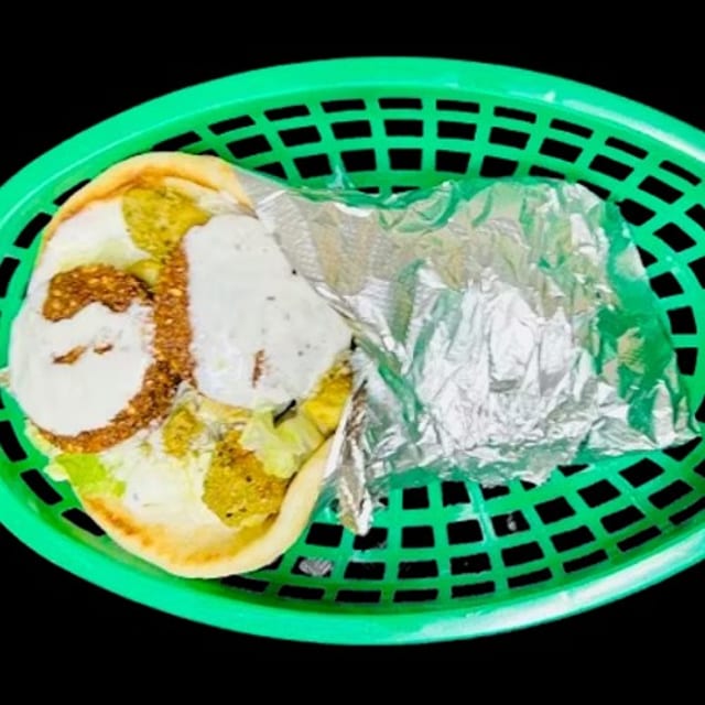 Chicken & Falafel Pita.