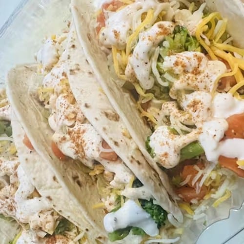 Veggie Tacos.