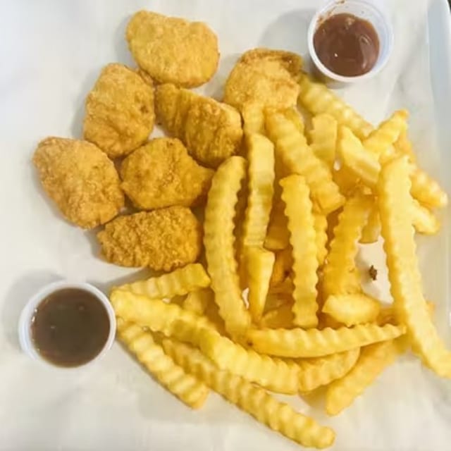 Plain Chicken Nuggets Only 6pcs.