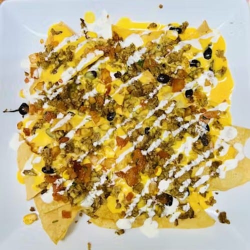 Chicken Nachos.