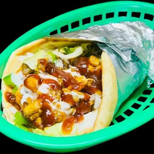 BBQ Chicken Pita.