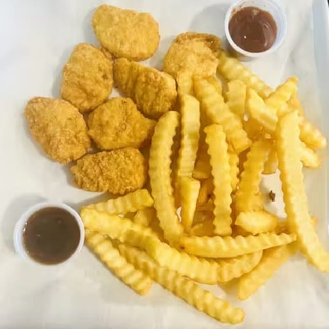 BBQ Chicken Nuggets Combo 6pcs.