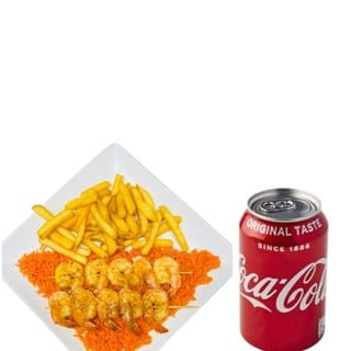 10(Pcs) Grilled/Fried Shrimp Combo