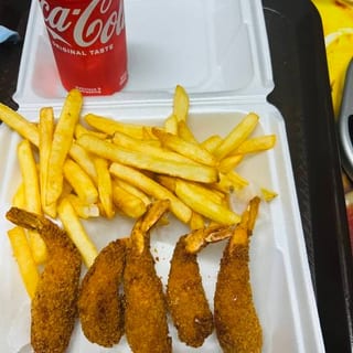 5(Pcs) Grilled/Fried Shrimp Combo