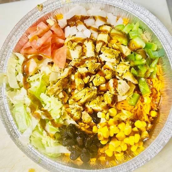 Mix Rice Bowl (Beef, Lamb & Chicken).